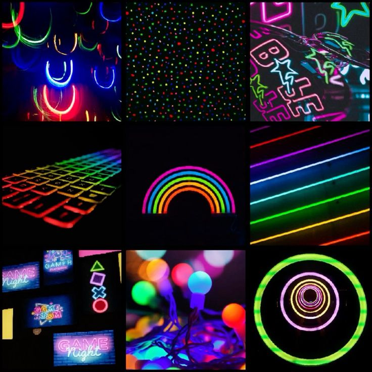 NEON f2u moodboard